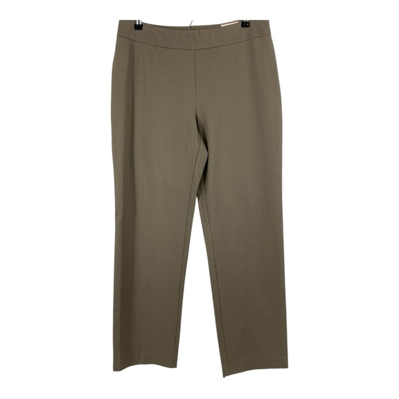 Chico's Pants - Chico's Womens Dress Pants Size 1.5 (10) Short The Ultimate Fit Side Zip Taupe